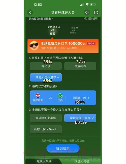 世界杯足球竞猜技巧:掌握这些方法助你提升获胜概率 世界杯足球竞猜技巧:掌握这些方法助你提升获胜概率